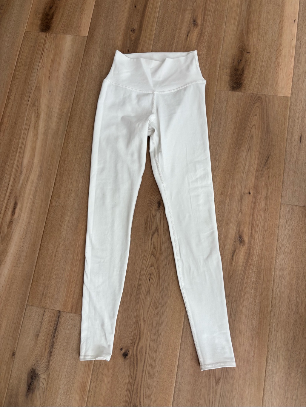 Alo Yoga Women's White High-Waist Leggings